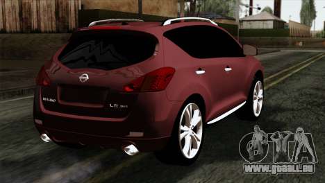 Nissan Murano 2008 für GTA San Andreas