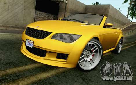 GTA 5 Ubermacht Sentinel Coupe pour GTA San Andreas