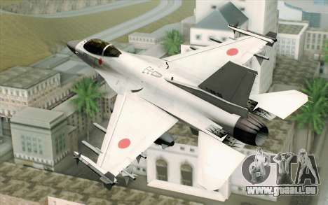 Mitsubishi F-2 Blue JASDF Skin pour GTA San Andreas