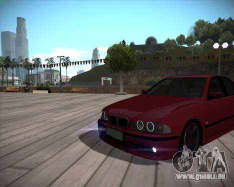 BMW 5-series E39 Vossen pour GTA San Andreas