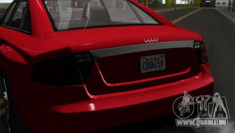 GTA 5 Obey Tailgater für GTA San Andreas