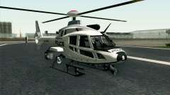 NFS HP 2010 Police Helicopter LVL 1 für GTA San Andreas
