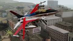 YF-16 Fighting Falcon pour GTA San Andreas