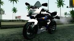 Kawasaki Ninja 250RR Mono White für GTA San Andreas