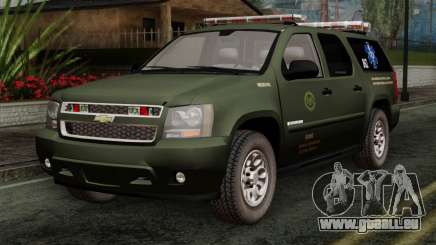 Chevrolet Suburban National Guard MedEvac pour GTA San Andreas