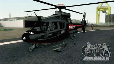 NFS HP 2010 Police Helicopter LVL 3 für GTA San Andreas