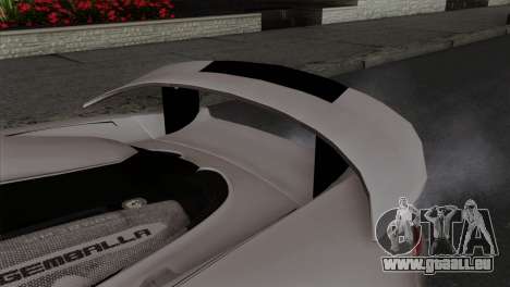 Gemballa Mirage GT v1 Windows Down pour GTA San Andreas