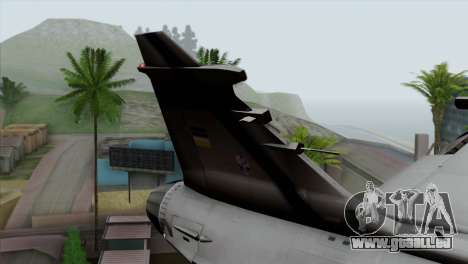 Saab 39 Gripen Custom Indigo Squadron pour GTA San Andreas