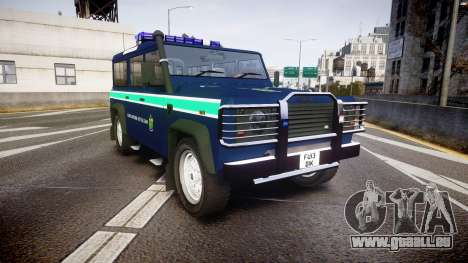 Land Rover Defender Policia GNR [ELS] für GTA 4