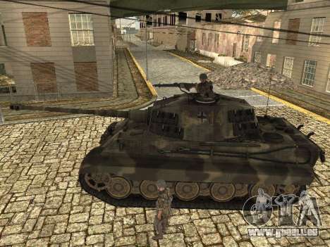 Panzerkampfwagen Tiger II für GTA San Andreas