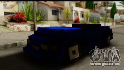 Minecraft Car pour GTA San Andreas
