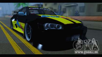 Nissan Skyline R34 BudMat pour GTA San Andreas