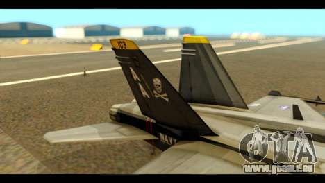 FA-18 Jolly Roger Black für GTA San Andreas