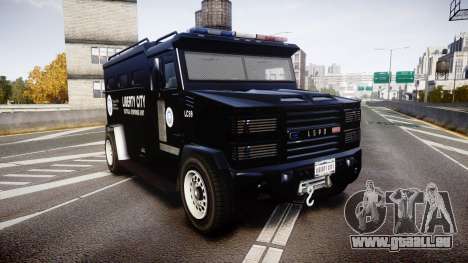 GTA V Brute Police Riot [ELS] skin 2 pour GTA 4