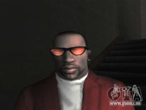 De nouvelles lunettes pour CJ pour GTA San Andreas