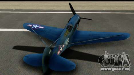 P-40E Kittyhawk US Navy pour GTA San Andreas
