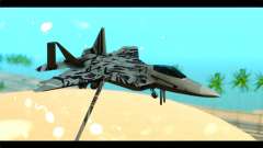 F-22 Raptor Starscream für GTA San Andreas