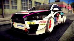 Mitsubishi Lancer Evolution X Juuzo Itasha für GTA San Andreas