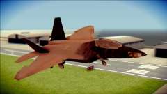 F-22 Raptor G1 Starscream für GTA San Andreas