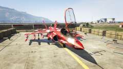 Hydra red camouflage pour GTA 5
