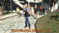 Bodyguard Menu v1.5 pour GTA 5