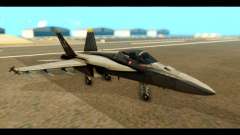 FA-18 Jolly Roger Black für GTA San Andreas