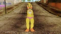 Toy Chica from Five Nights at Freddy 2 für GTA San Andreas