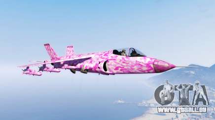 Hydra pink urban camouflage pour GTA 5