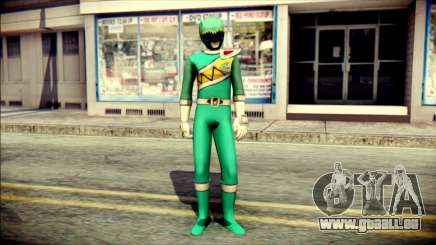 Power Rangers Kyoryu Green Skin pour GTA San Andreas