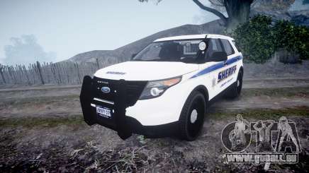 Ford Explorer Police Interceptor [ELS] slicktop für GTA 4