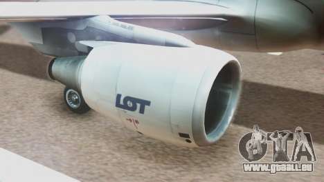 LOT Polish Airlines Boeing 747-400 für GTA San Andreas