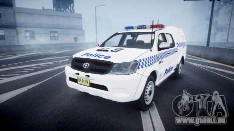 Toyota Hilux NSWPF [ELS] scoop für GTA 4