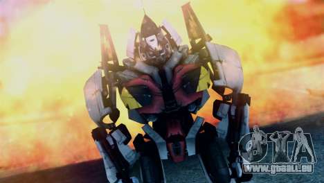 Soldier Jet Skin from Transformers für GTA San Andreas
