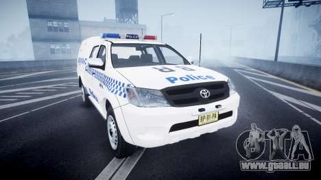 Toyota Hilux NSWPF [ELS] pour GTA 4