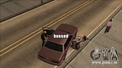 GTA V Wasted and Busted Sound [CLEO] pour GTA San Andreas