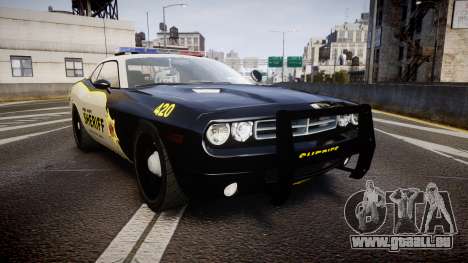 Dodge Challenger MCSO [ELS] für GTA 4