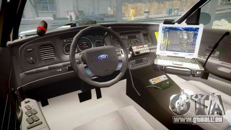 Ford Crown Victoria Indiana State Police [ELS] für GTA 4
