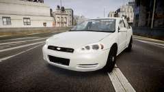 Chevrolet Impala Unmarked Police [ELS] tw pour GTA 4