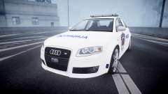 Audi RS4 Serbian Police [ELS] pour GTA 4