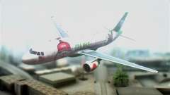 Airbus A320-200 AirAsia Line für GTA San Andreas