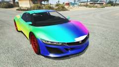 Dinka Jester (Racecar) Rainbow pour GTA 5