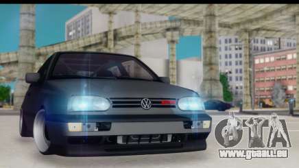 Volkswagen Golf 3 Stanced pour GTA San Andreas