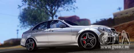 Mercedes-Benz C63 AMG 2013 pour GTA San Andreas