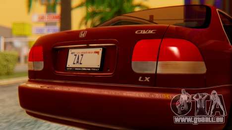 Honda Civic JnR Tuning für GTA San Andreas
