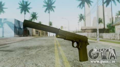 Silenced M1911 Pistol pour GTA San Andreas