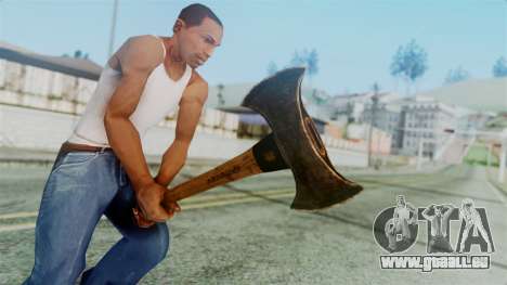 Doubleaxe from Silent Hill Downpour pour GTA San Andreas