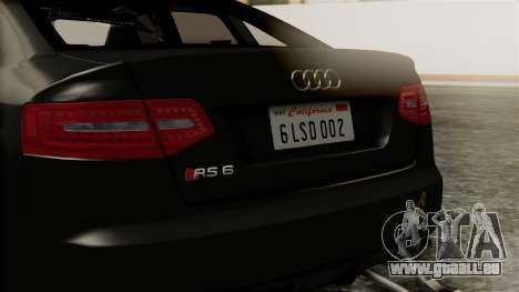Audi RS6 Civil Drag Version für GTA San Andreas