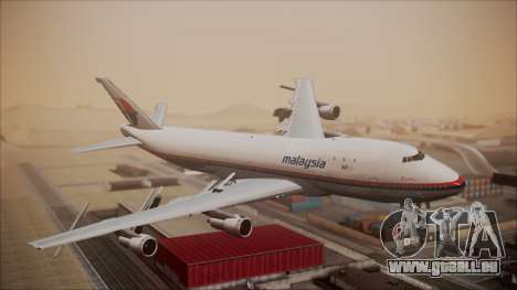 Boeing 747-200 Malaysia Airlines pour GTA San Andreas