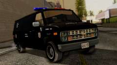 Chevrolet Chevy Van G20 Paraguay Police für GTA San Andreas
