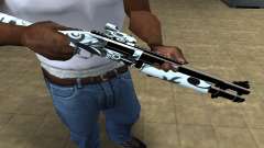 White Shotgun für GTA San Andreas